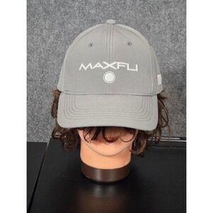 Maxfli Tour Mens Grey Adjustable Golf Hat Textured Performance Baseball Cap OS